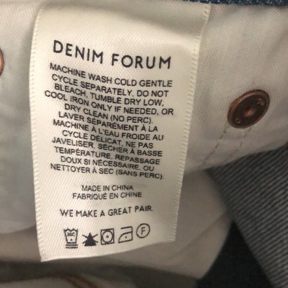 NWT Aritzia Denim Forum New Joni High Rise Loose in 4 Yrs Retro Mid Bleu - Picture 15 of 16